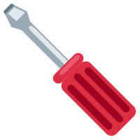 handyman icon graphic (2) A cartoon graphic of the universal filter symbol.